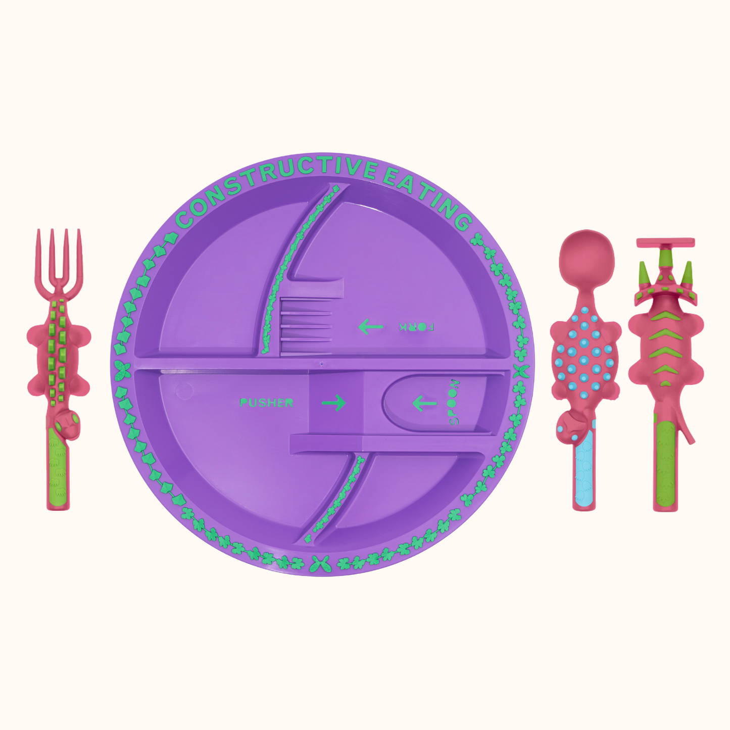 Combinación de Utensilio y Plato