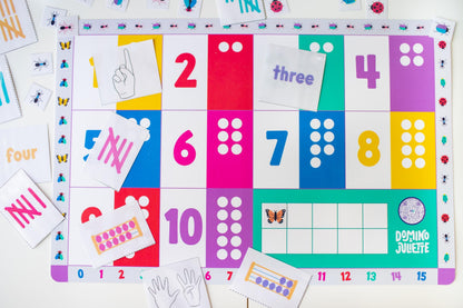 The "Now I know my" 4-pack Placemat Bundle