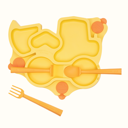 Truck Training Plate and Utensils